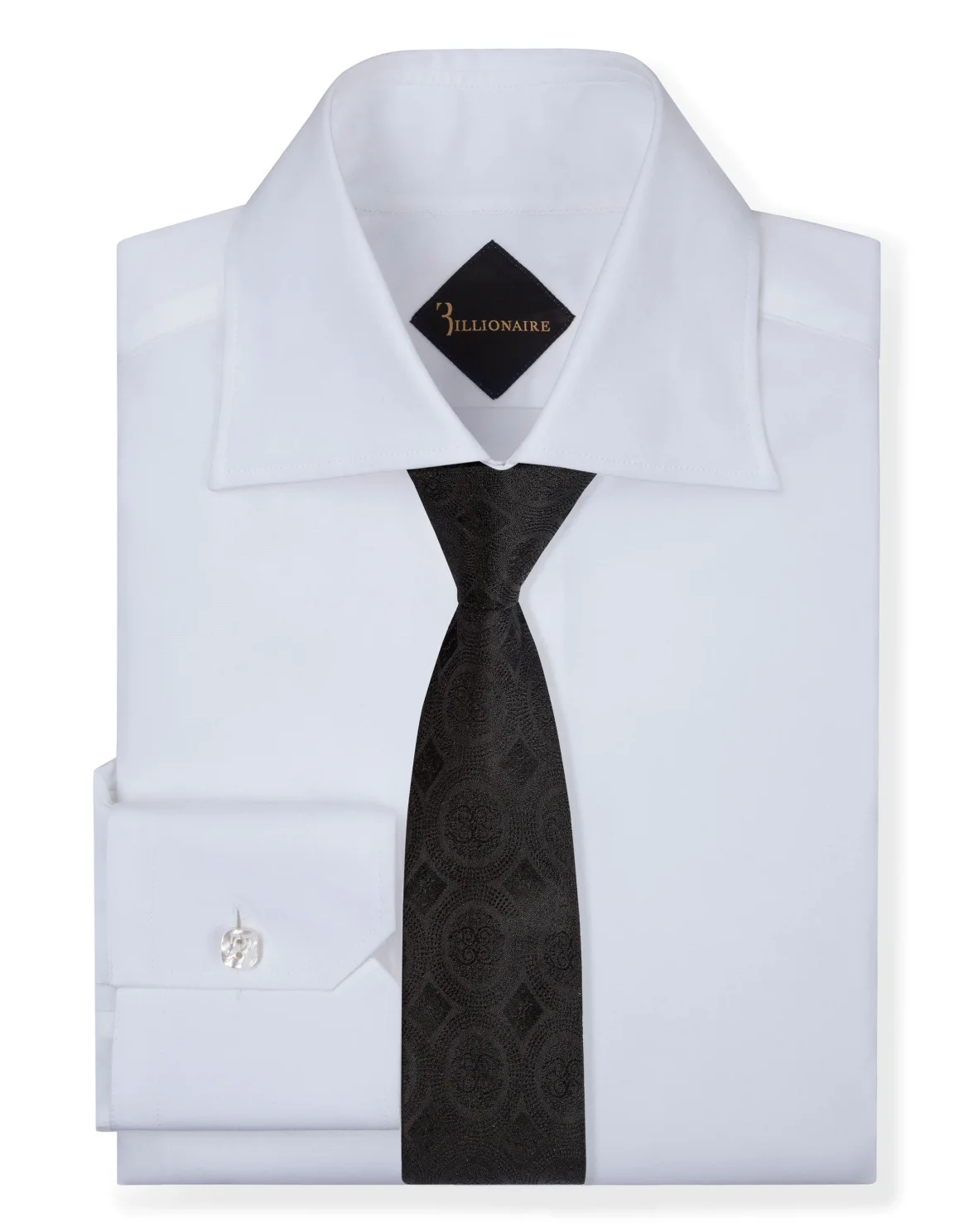 Thick Tie  "Menelao", цвет: Черный