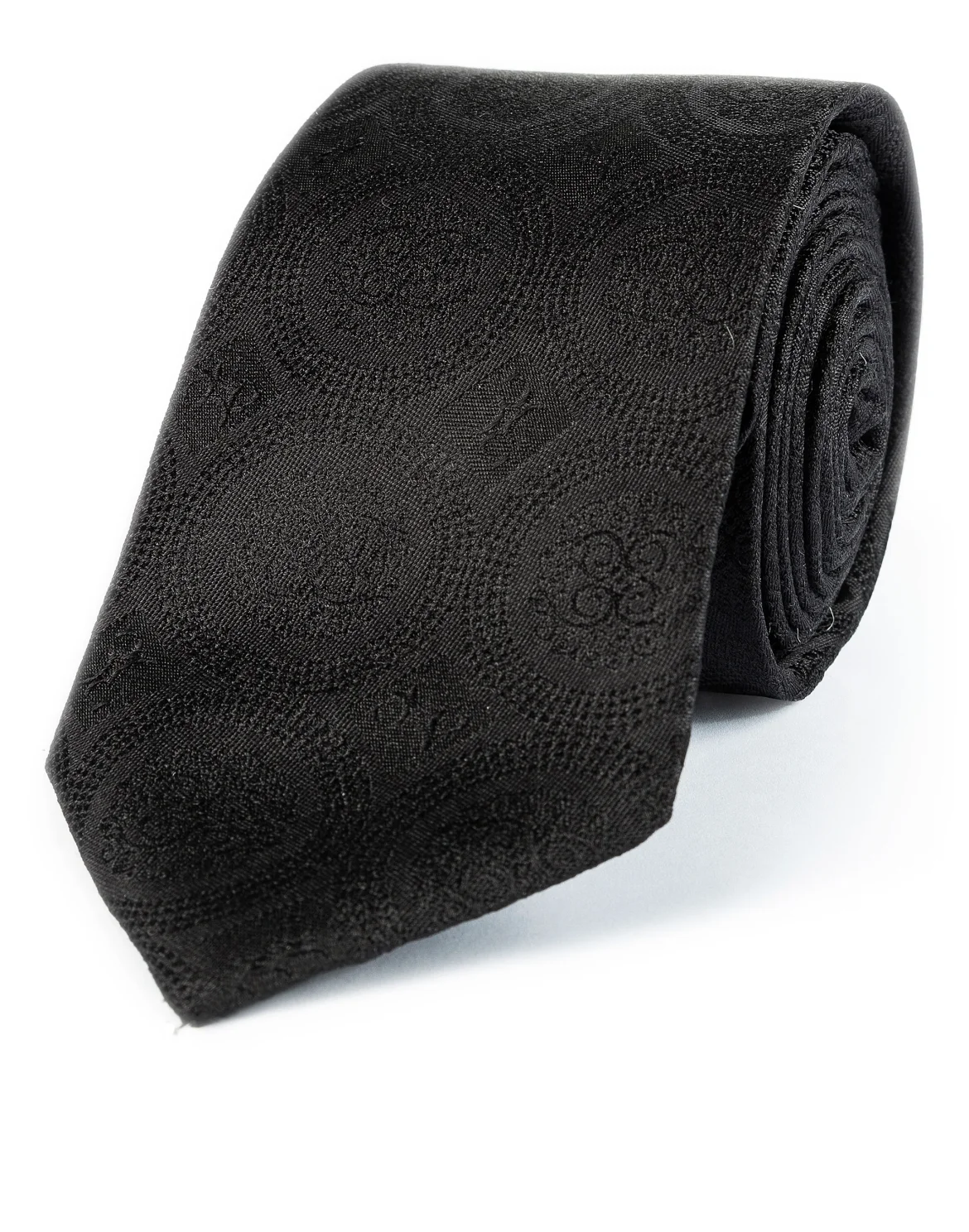 Thick Tie  "Menelao", цвет: Черный