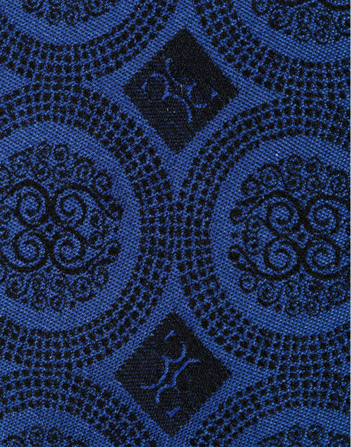 Thick Tie  "Menelao", цвет: Синий