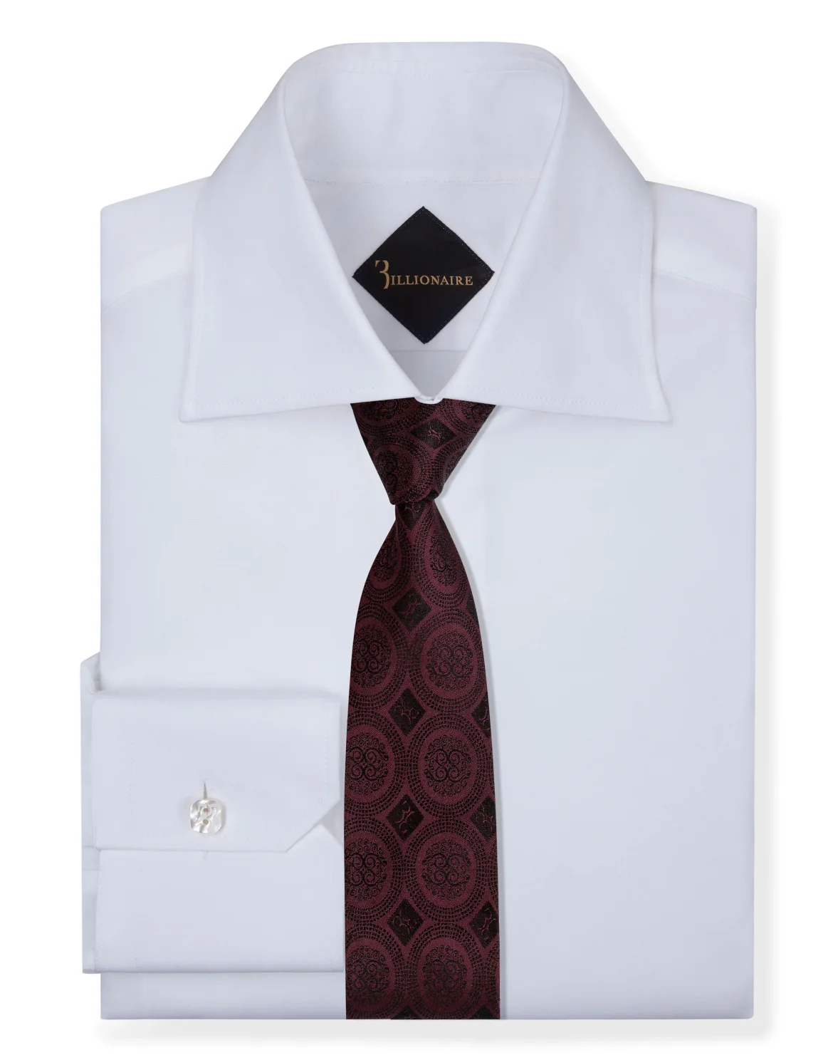 Thick Tie  "Menelao", цвет: Красный