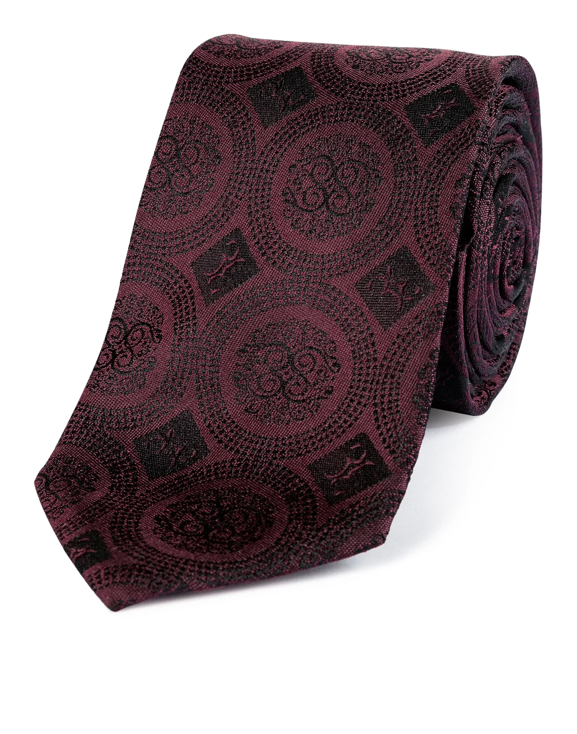 Thick Tie  "Menelao", цвет: Красный