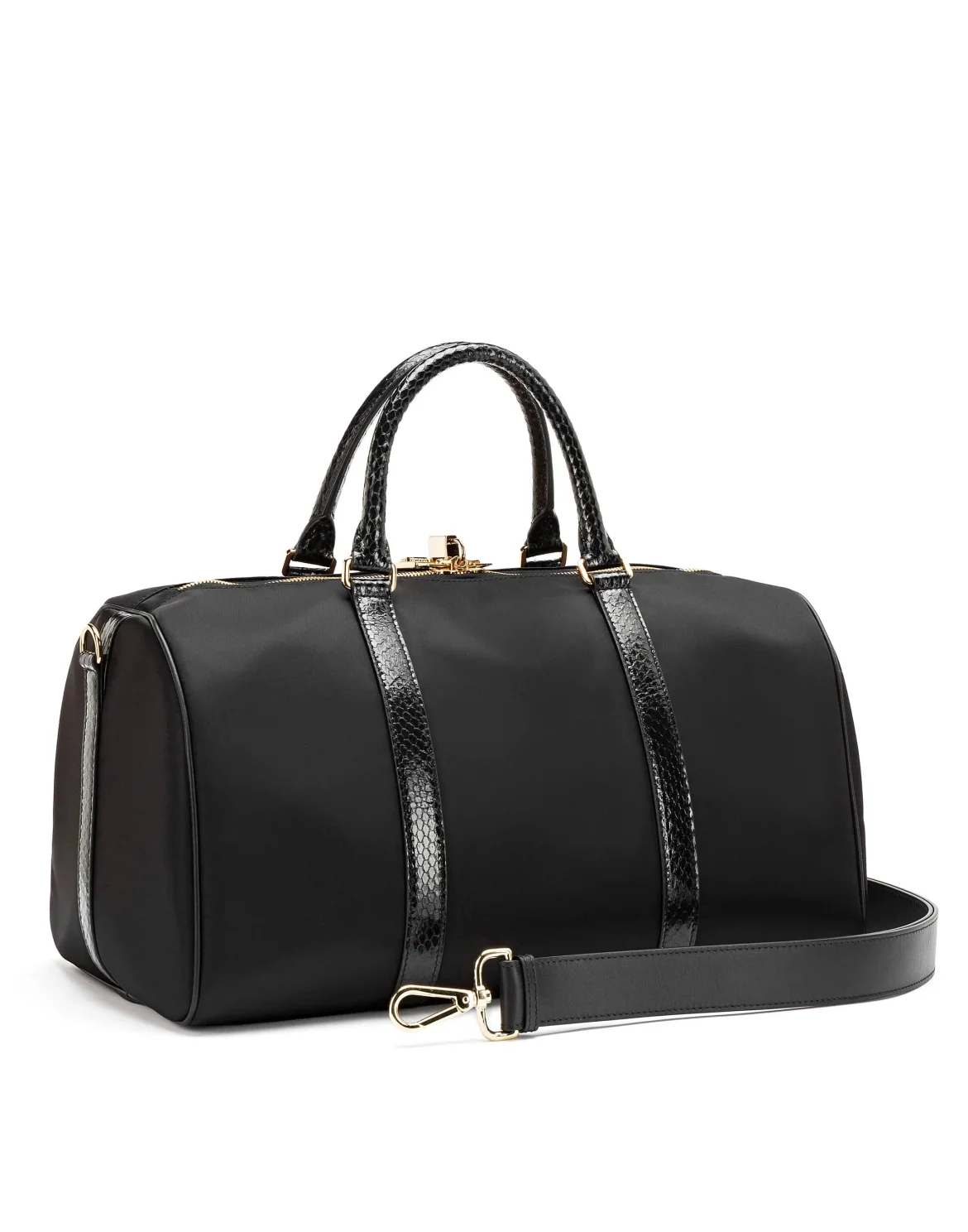 Medium Travel Bag "Mike", цвет: Черный