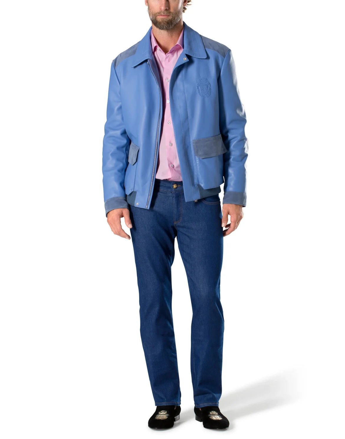 Slim Fit "Edoardo I", цвет: Синий