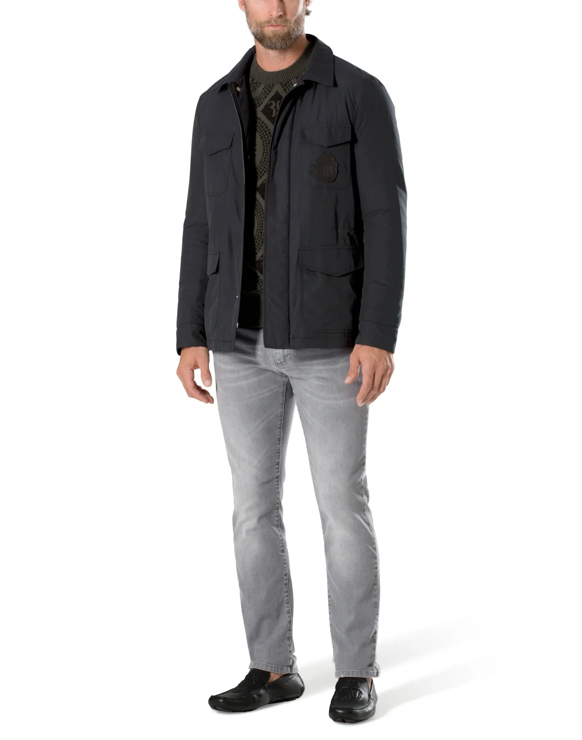 Super slim fit "Aroldo II", цвет: Серый