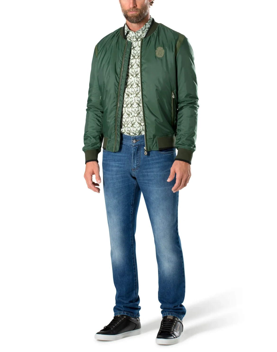 Super slim fit "Claud II", цвет: Синий