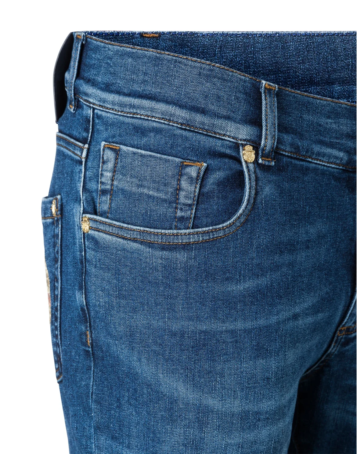Super slim fit "Sven III", цвет: Синий