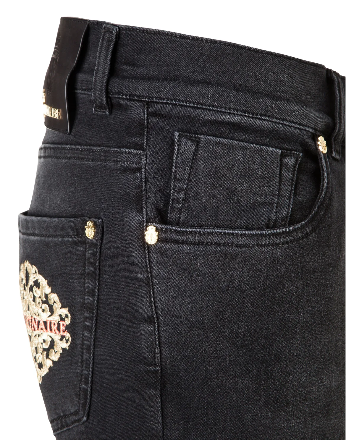Super slim fit "Eric III", цвет: Черный