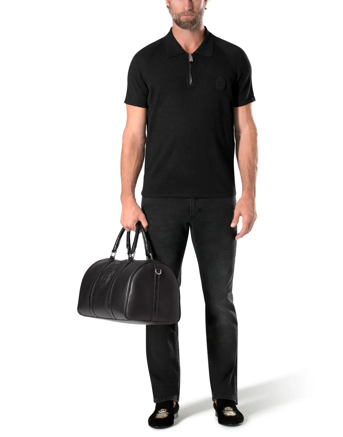Slim Fit "Robert X", цвет: Черный