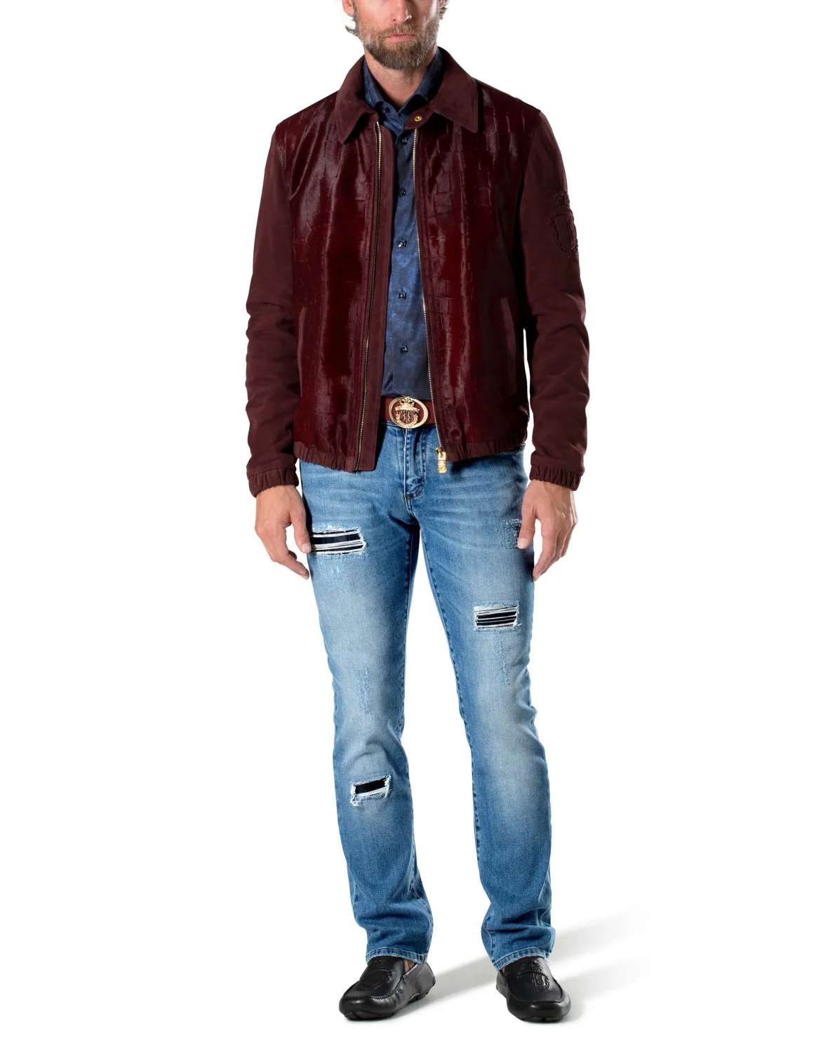 Super slim fit "Stephan X", цвет: Синий