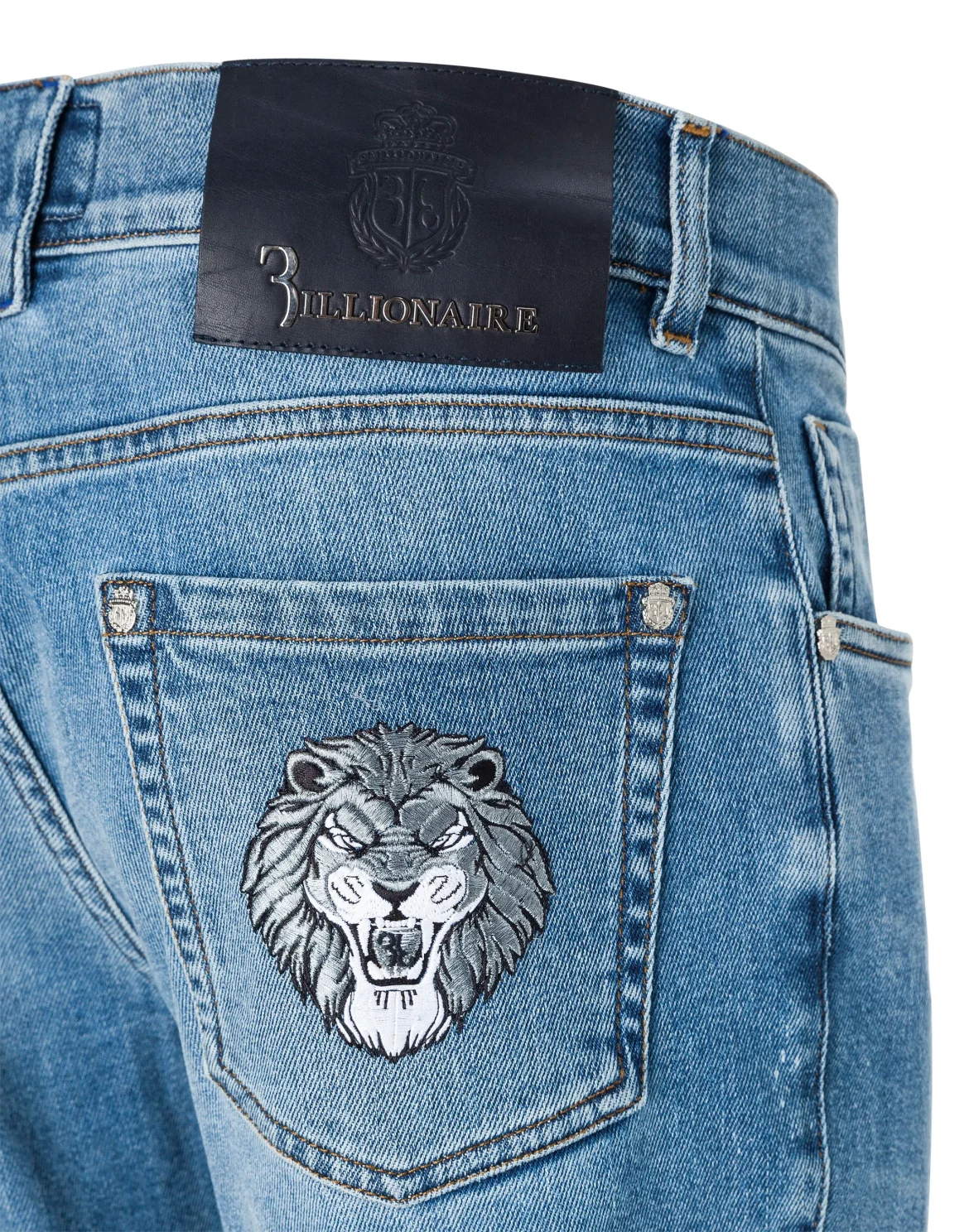 Super slim fit "Malcom III", цвет: Синий