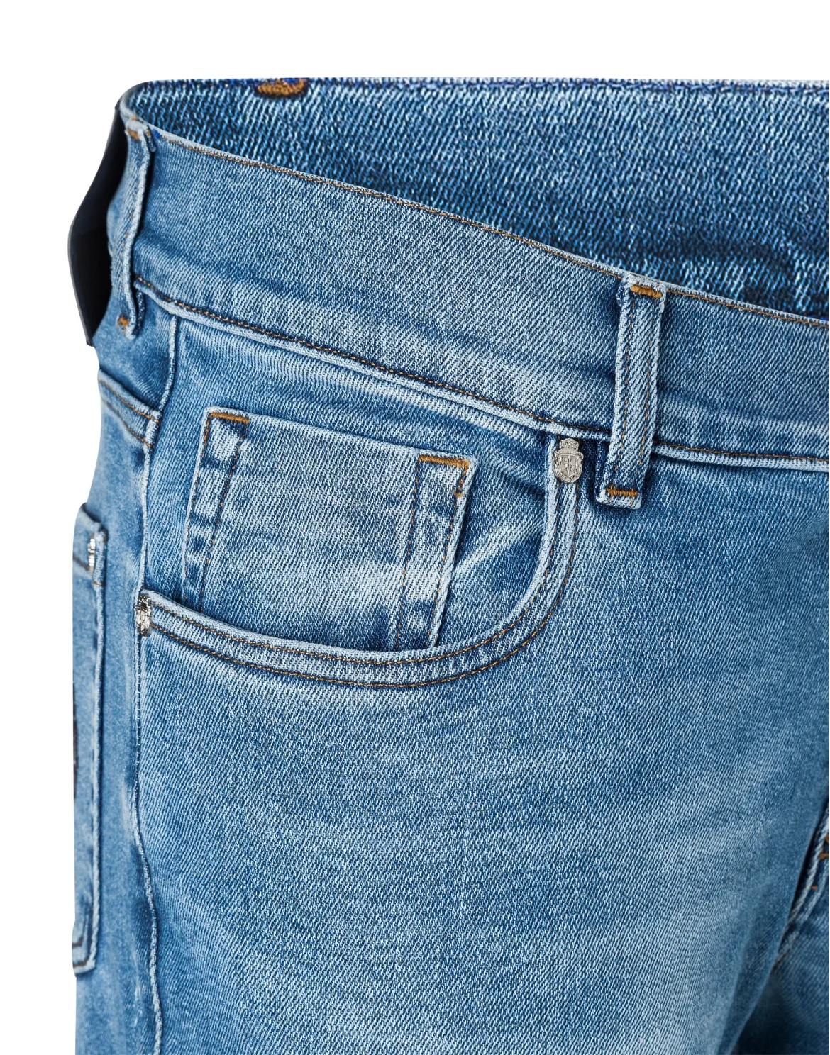 Super slim fit "Malcom III", цвет: Синий