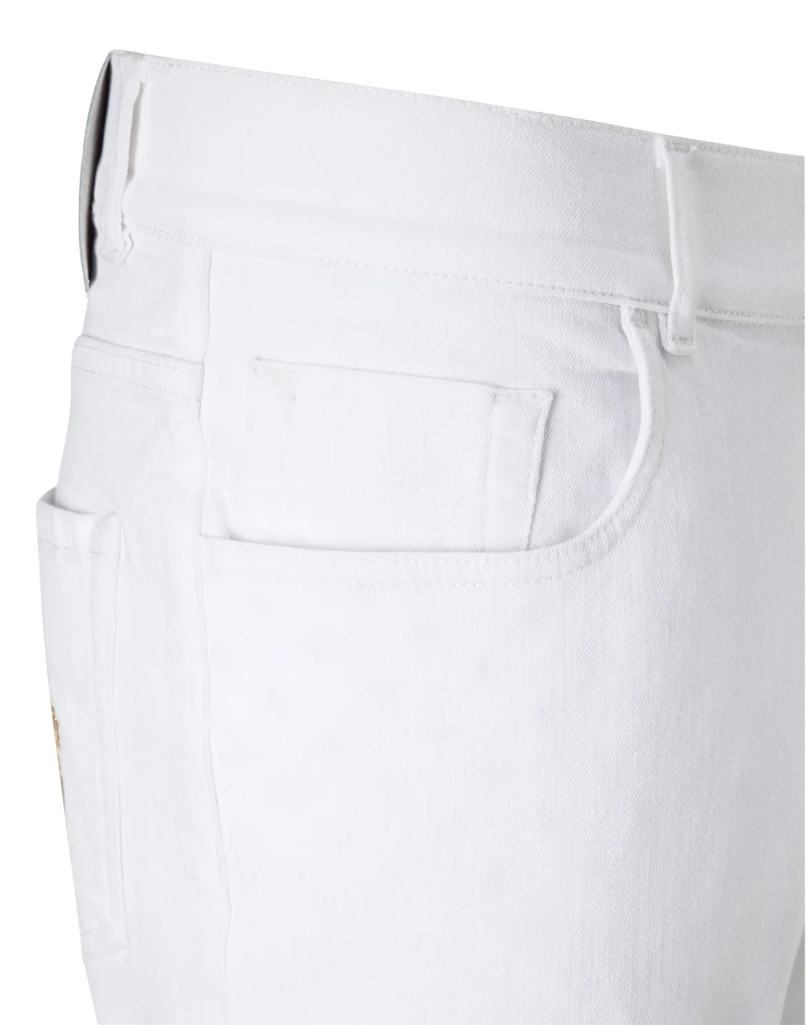 Denim Trousers "White man", цвет: Белый