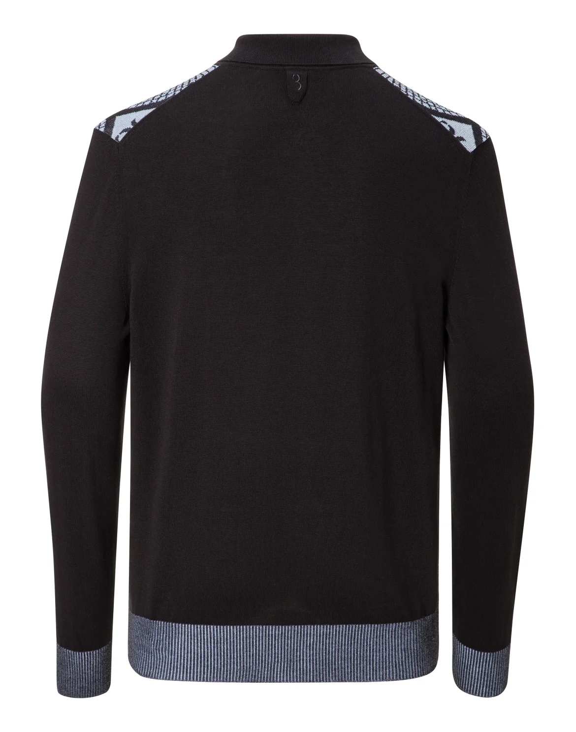 Pullover Polo-Neck LS "Brice", цвет: Черный