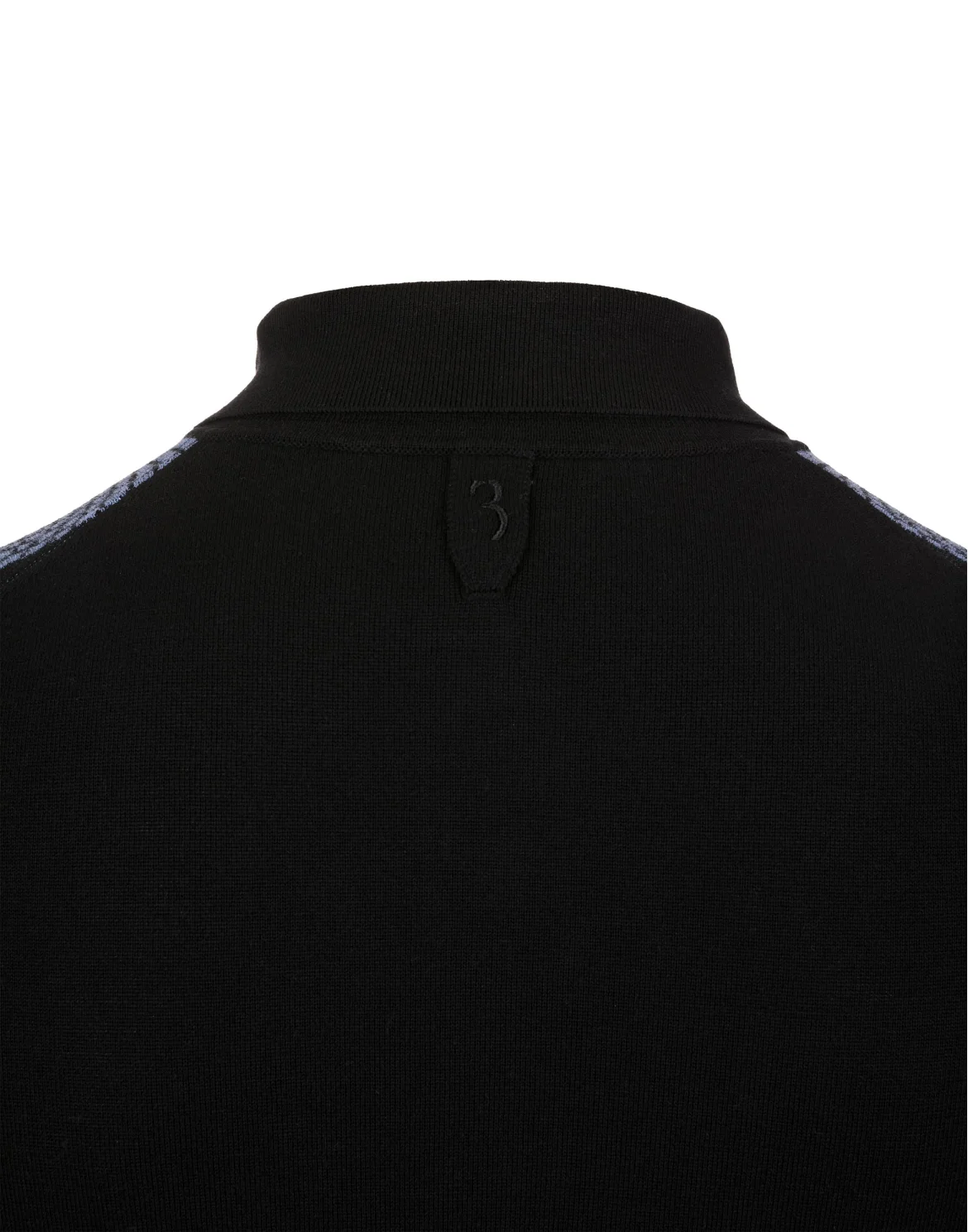 Pullover Polo-Neck SS "Cedric", цвет: Черный