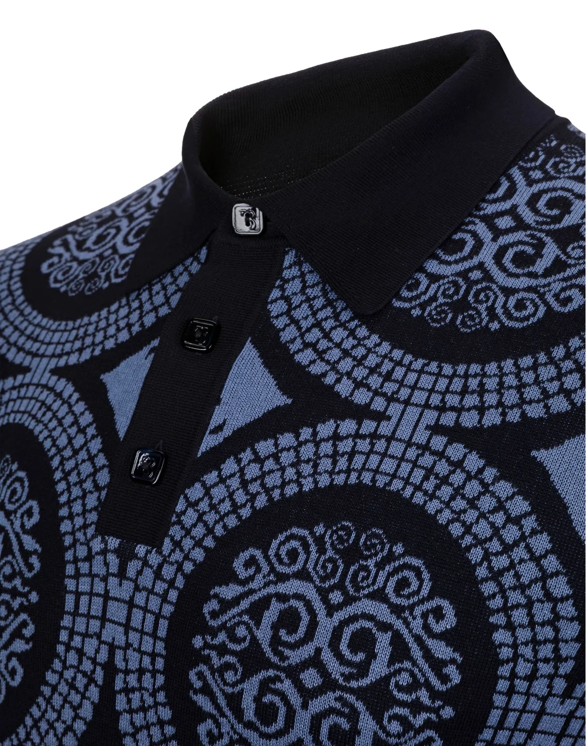 Pullover Polo-Neck SS "Cedric", цвет: Синий
