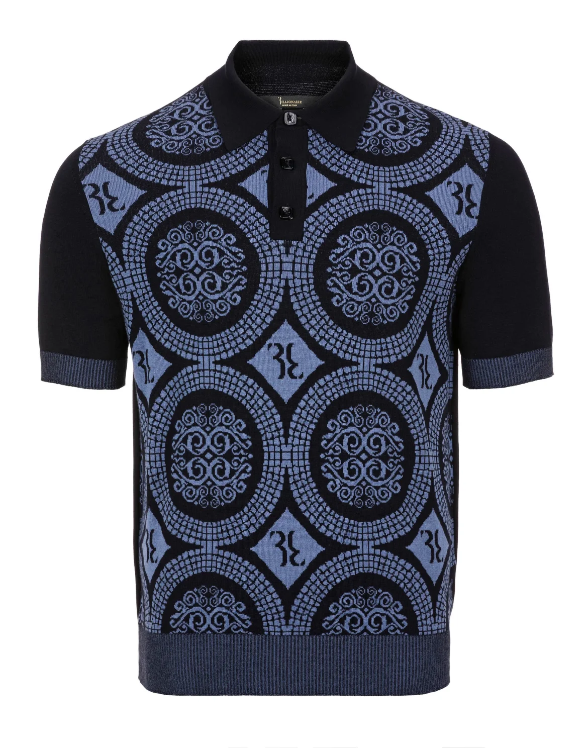 Pullover Polo-Neck SS "Cedric", цвет: Синий