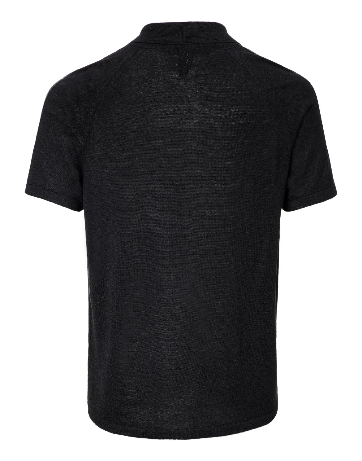 Pullover Polo-Neck SS "Charles", цвет: Черный