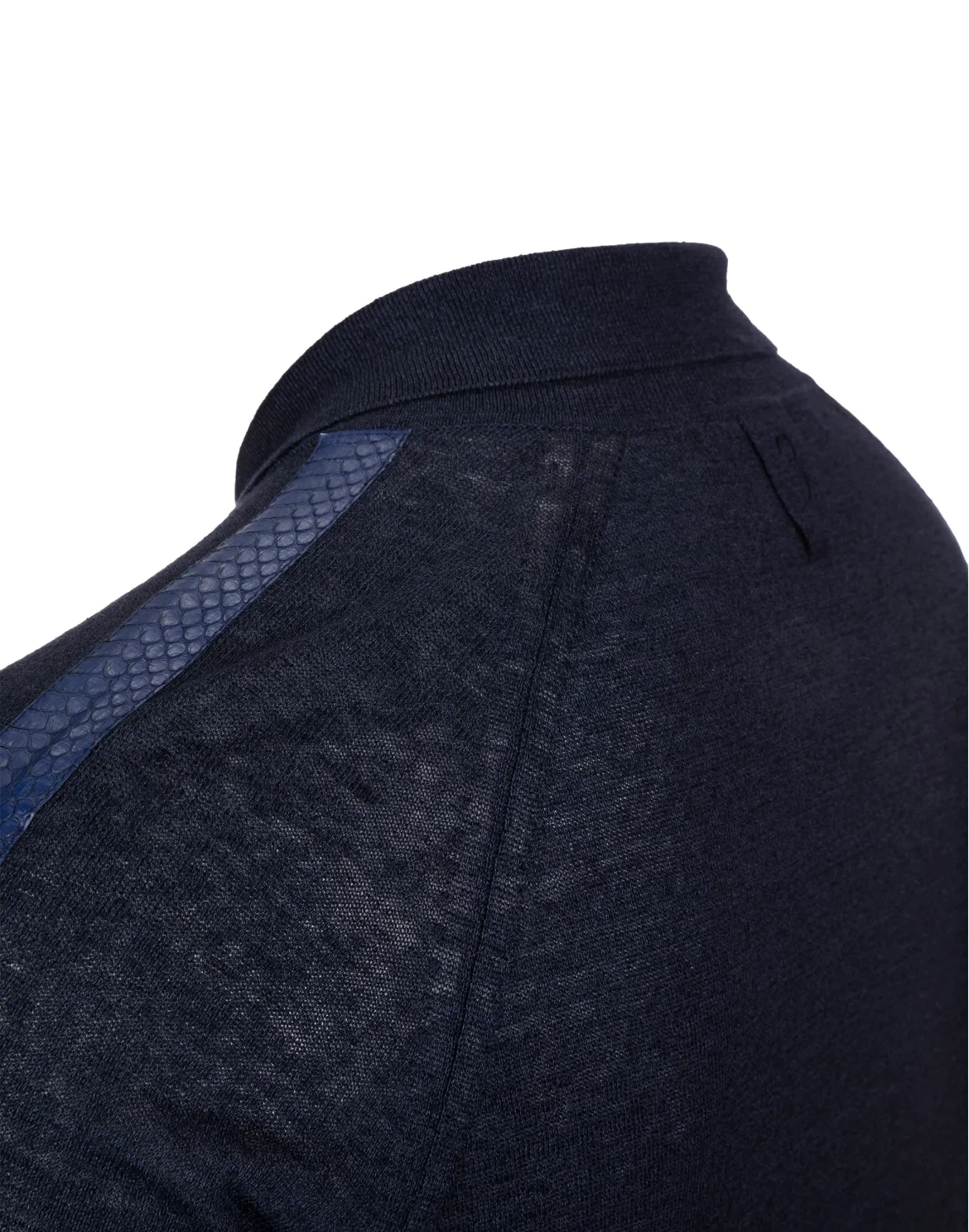 Pullover Polo-Neck SS "Charles", цвет: Синий