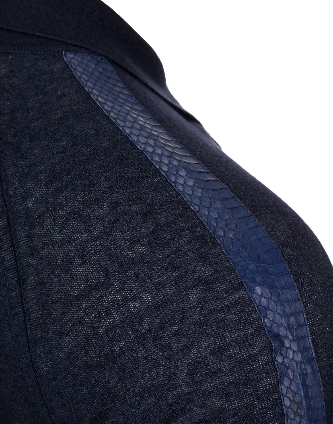 Pullover Polo-Neck SS "Charles", цвет: Синий