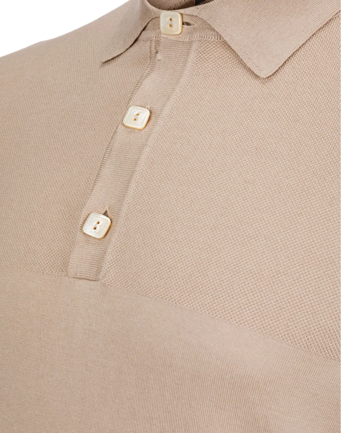 Pullover Polo-Neck LS "Edouard", цвет: Бежевый