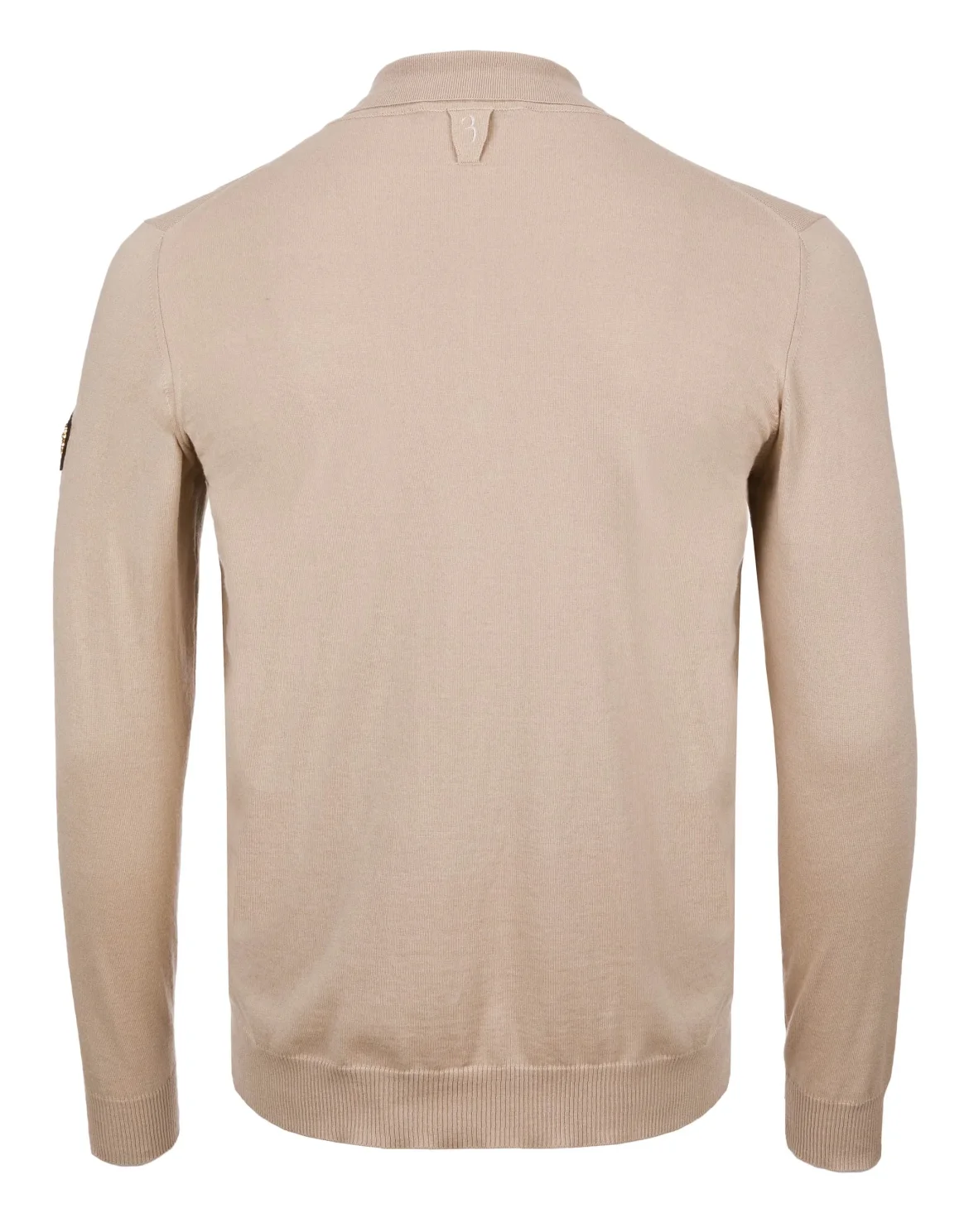 Pullover Polo-Neck LS "Edouard", цвет: Бежевый