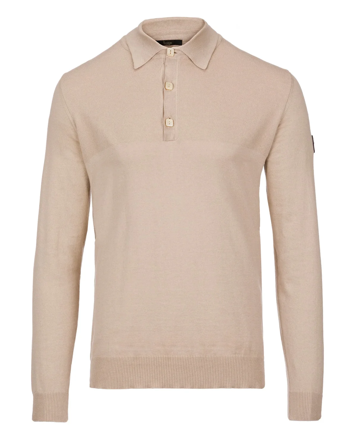 Pullover Polo-Neck LS "Edouard", цвет: Бежевый