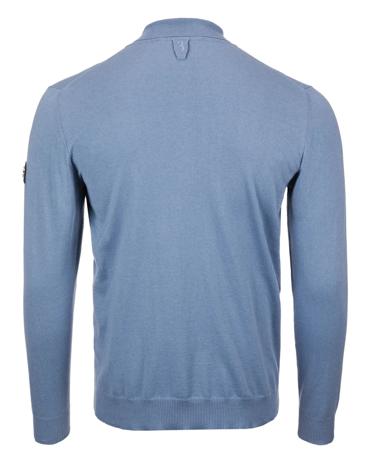 Pullover Polo-Neck LS "Edouard", цвет: Синий