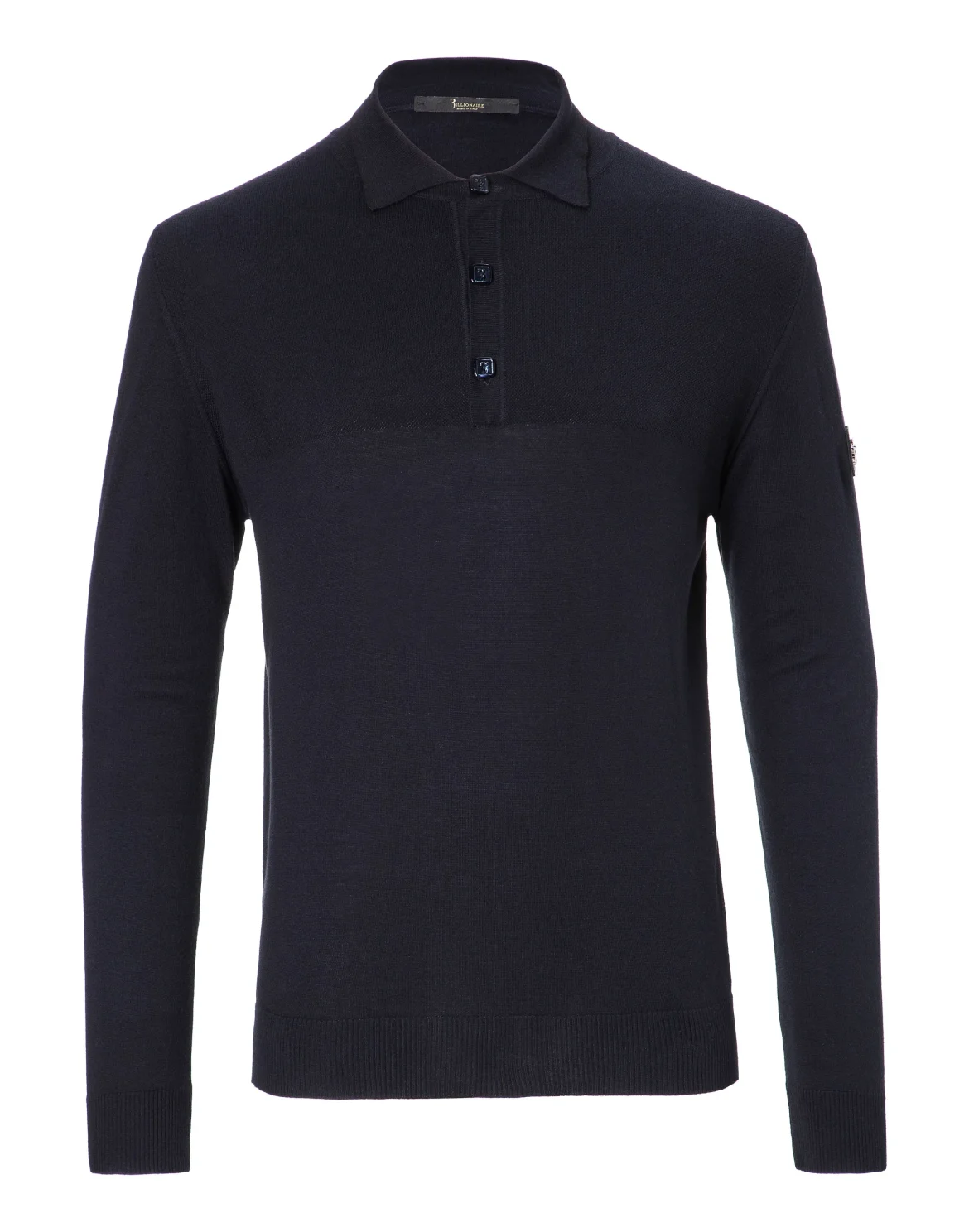 Pullover Polo-Neck LS "Edouard", цвет: Синий