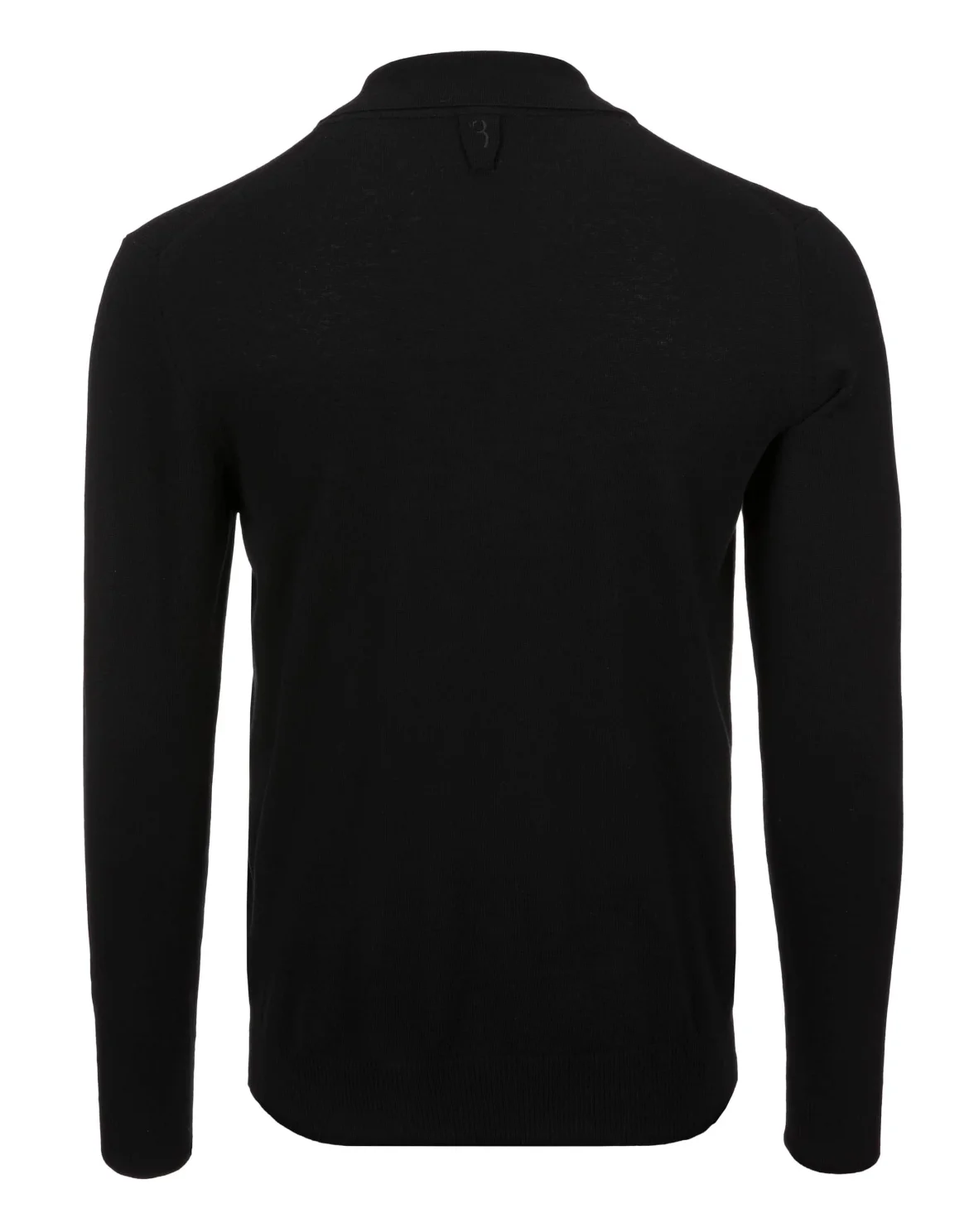 Pullover Polo-Neck LS "Felicien", цвет: Черный
