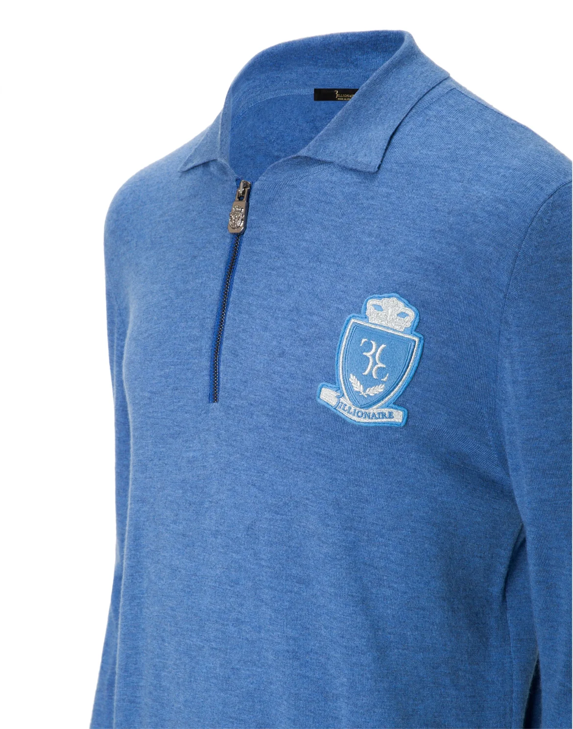 Pullover Polo-Neck LS "Felicien", цвет: Синий