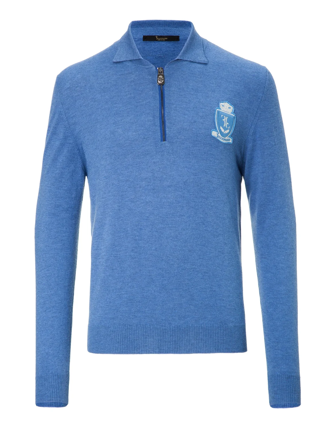 Pullover Polo-Neck LS "Felicien", цвет: Синий