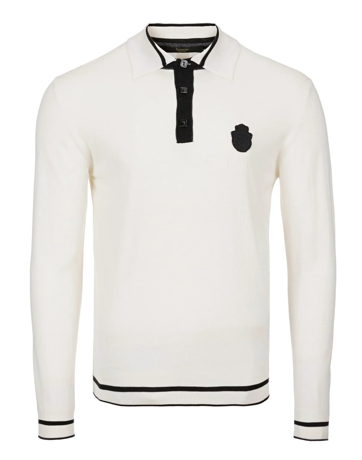 Pullover Polo-Neck LS "Francoise", цвет: Белый