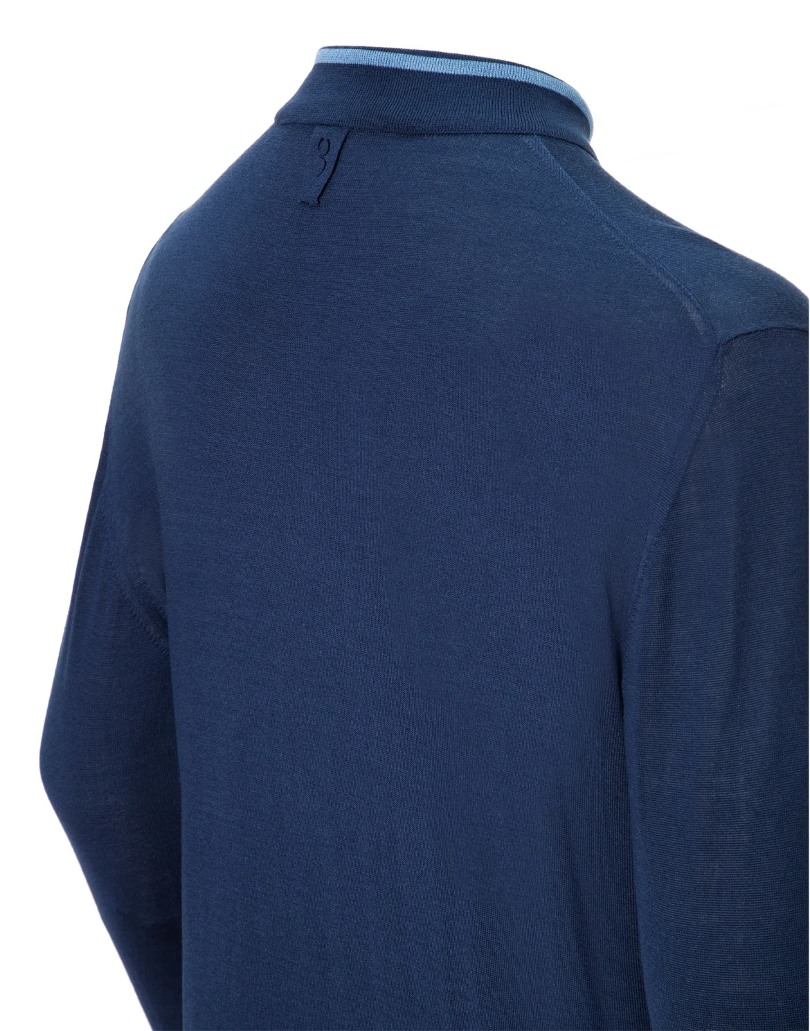 Pullover Polo-Neck LS "Francoise", цвет: Синий