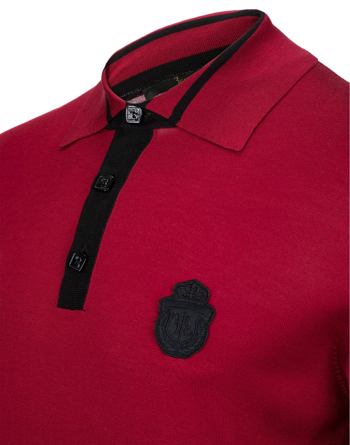 Pullover Polo-Neck LS "Francoise", цвет: Красный