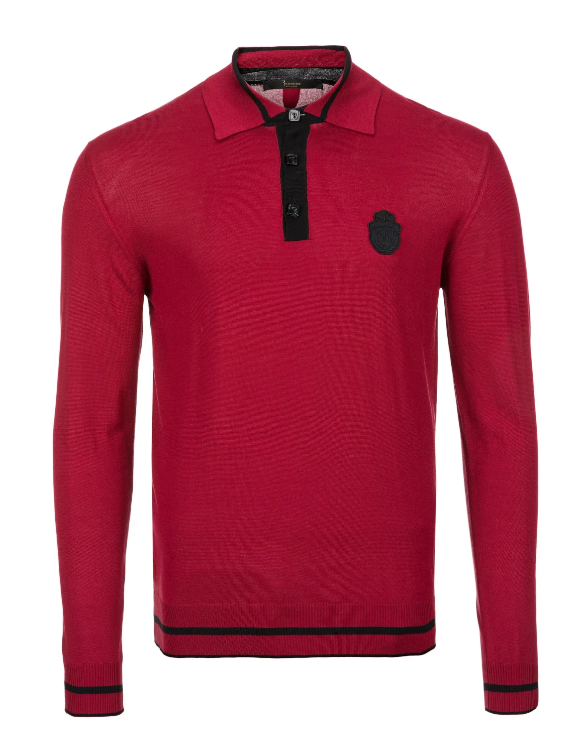Pullover Polo-Neck LS "Francoise", цвет: Красный
