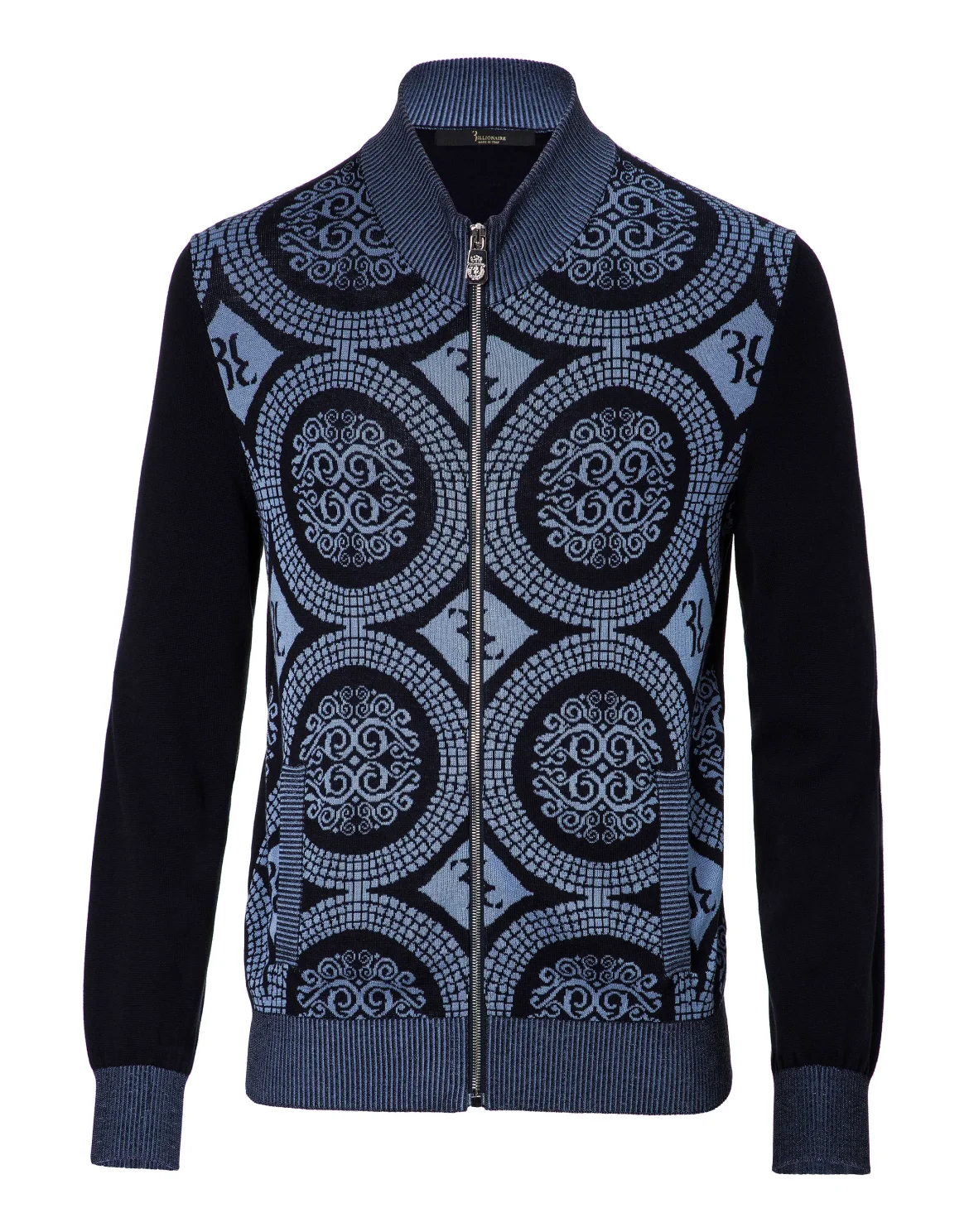 Pullover full zip "Briac", цвет: Синий