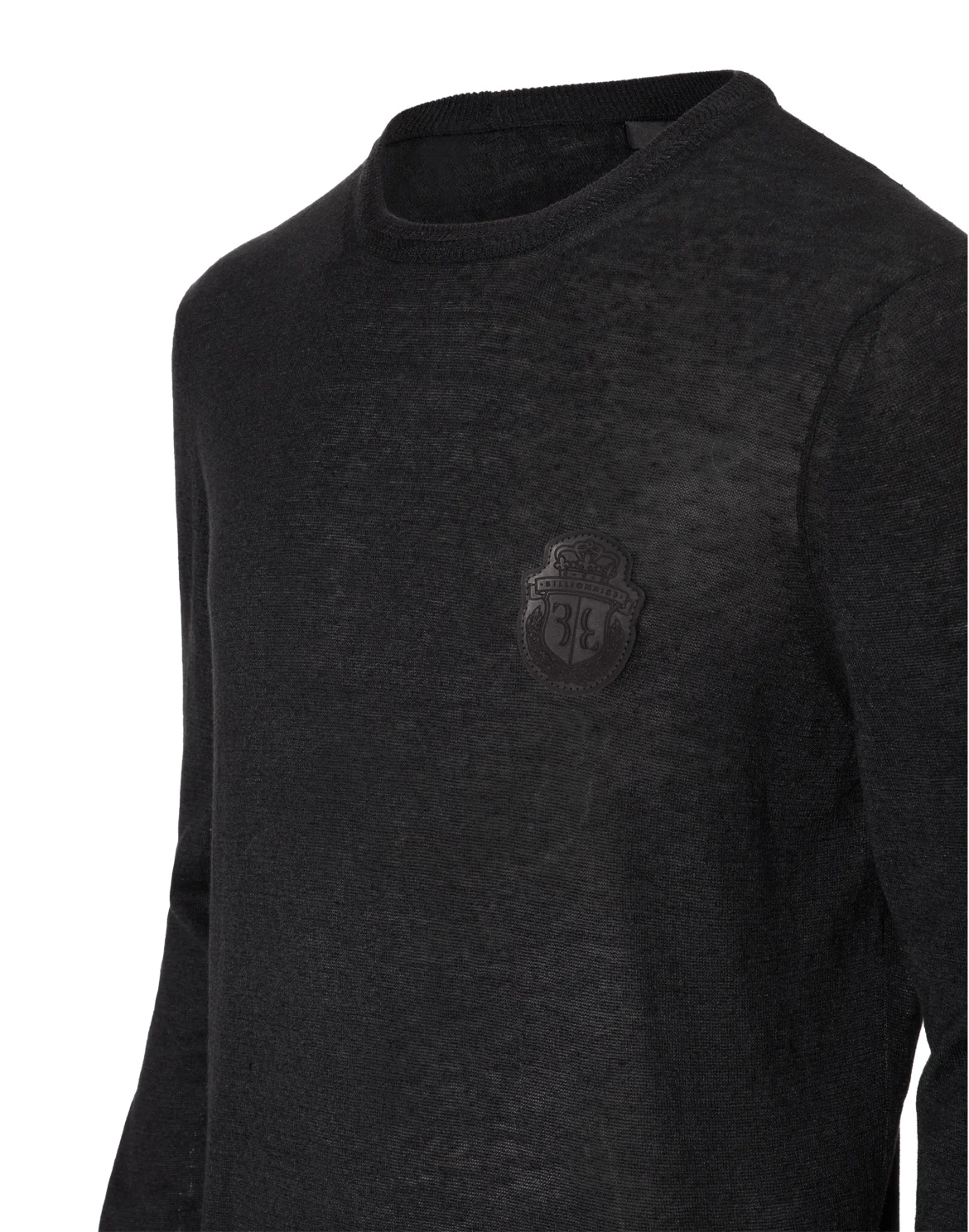 Pullover Round Neck LS "Conrad", цвет: Черный