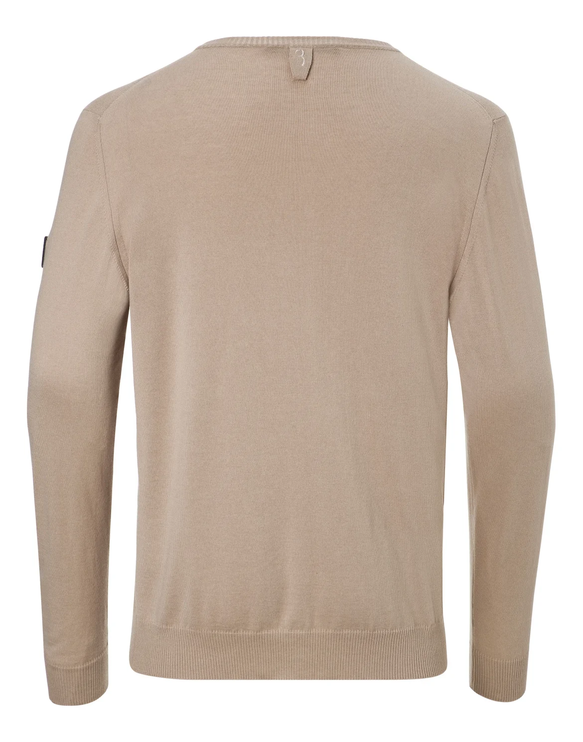 Pullover Round Neck LS "Dorian", цвет: Бежевый
