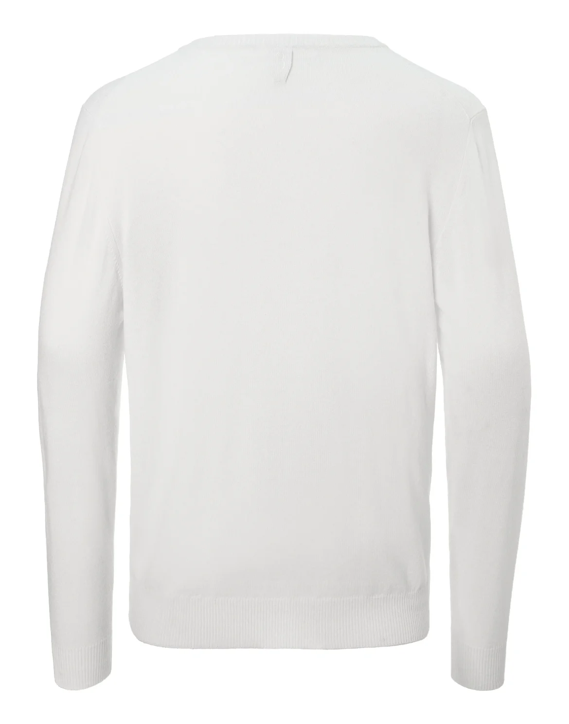 Pullover V-Neck LS "Emeric", цвет: Белый