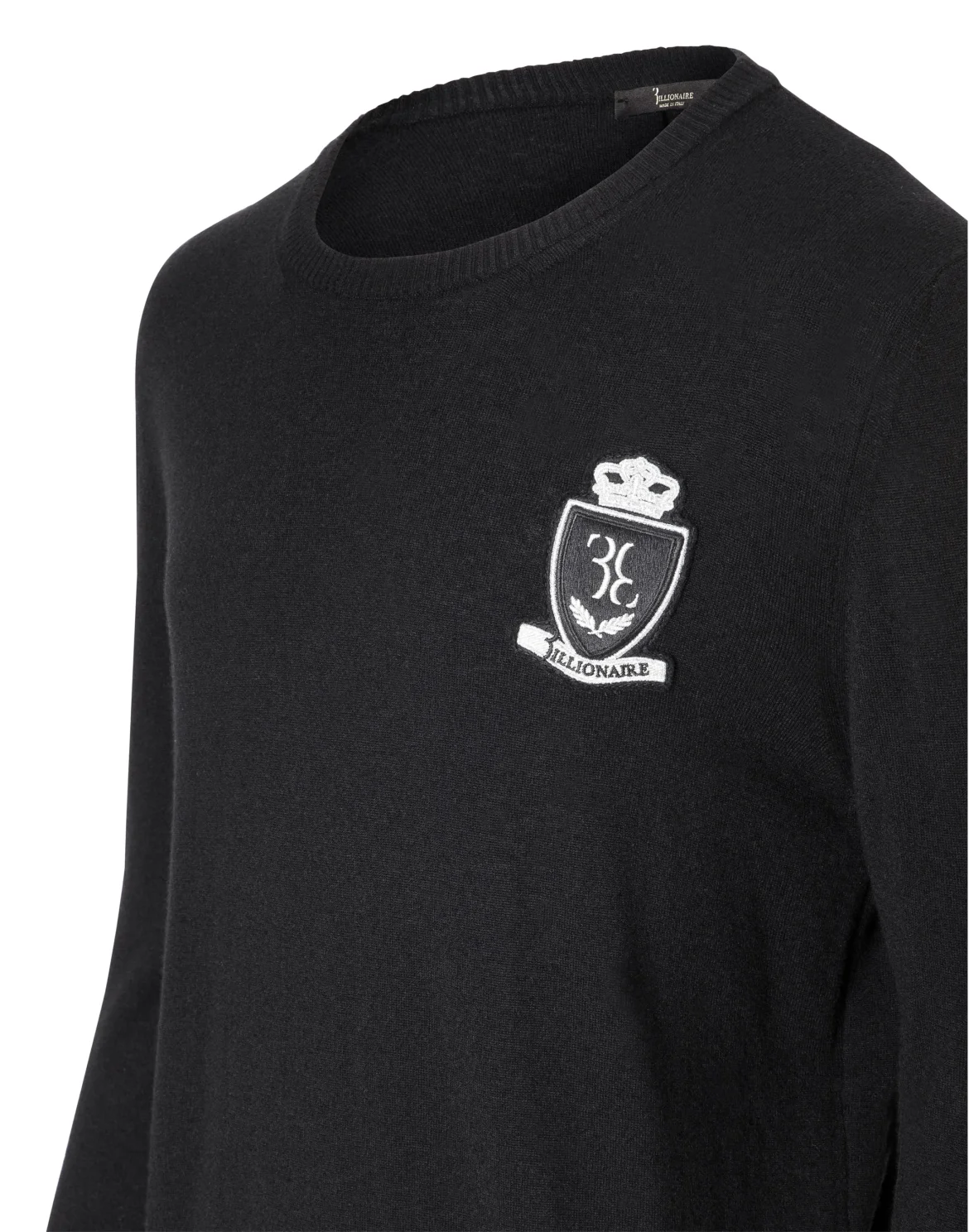 Pullover Round Neck LS "Fedore", цвет: Черный