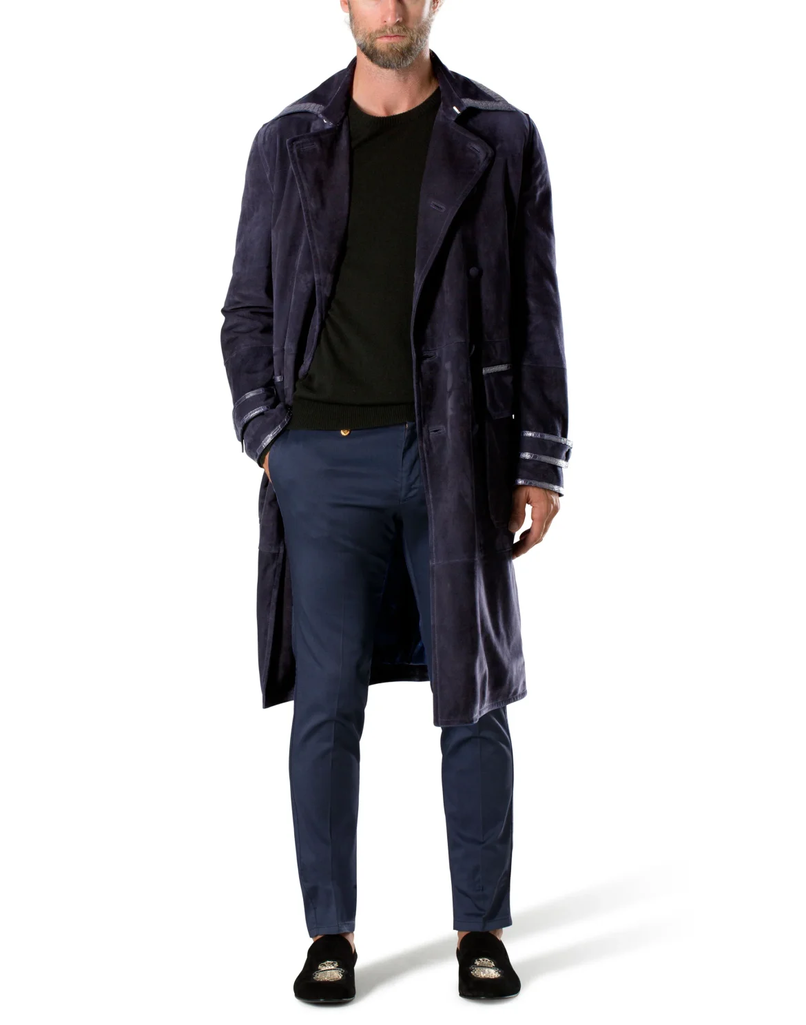 Pullover Round Neck LS "Fedore", цвет: Черный