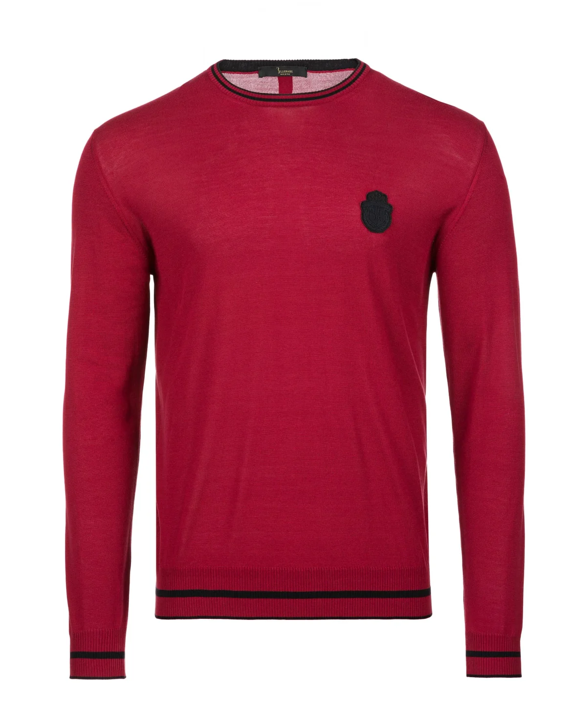 Pullover Round Neck LS "Frederic", цвет: Красный