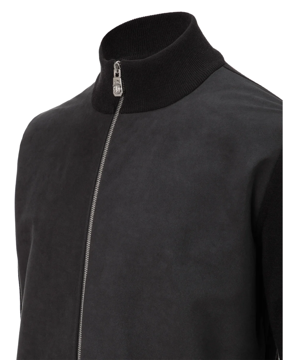 Pullover full zip "Hubert", цвет: Черный
