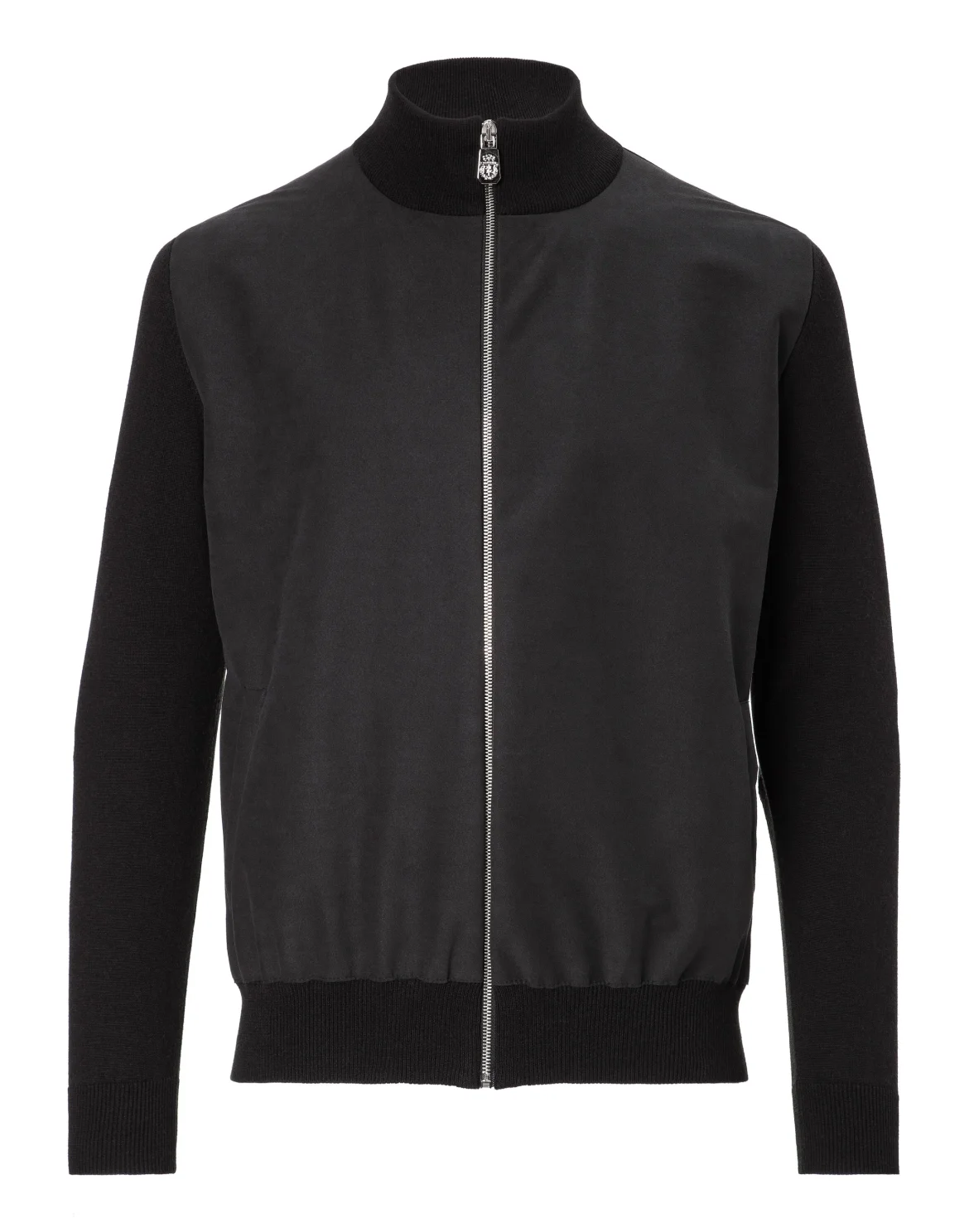 Pullover full zip "Hubert", цвет: Черный