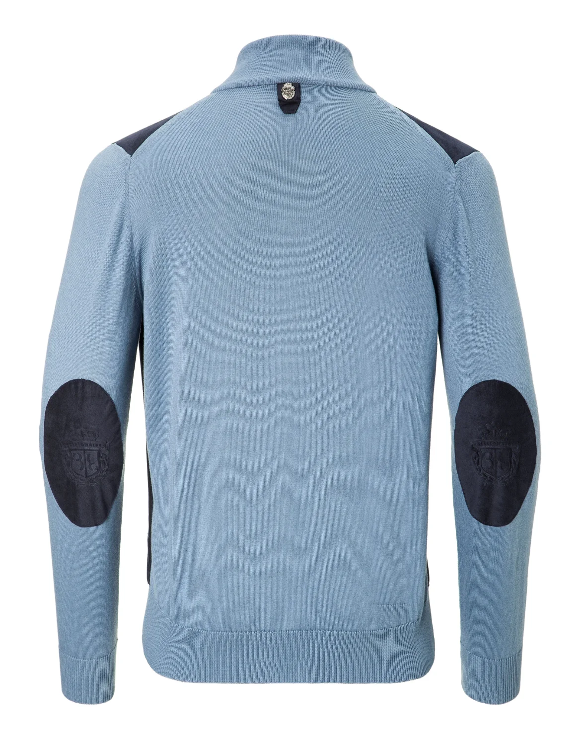 Pullover full zip "Hubert", цвет: Синий