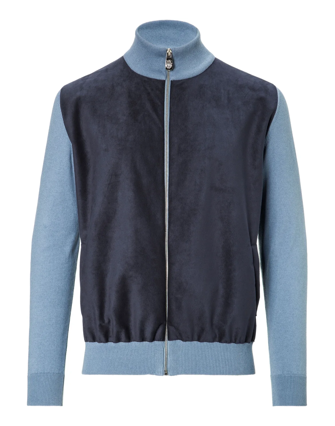 Pullover full zip "Hubert", цвет: Синий