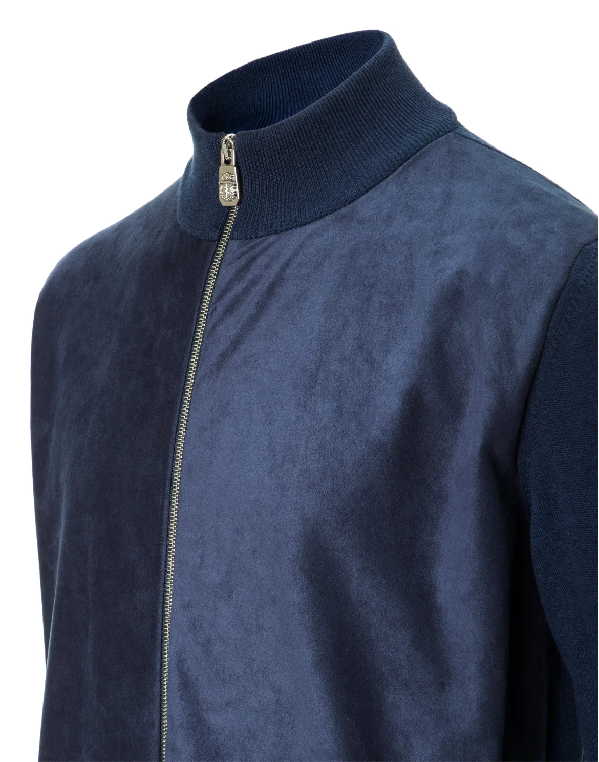 Pullover full zip "Hubert", цвет: Синий