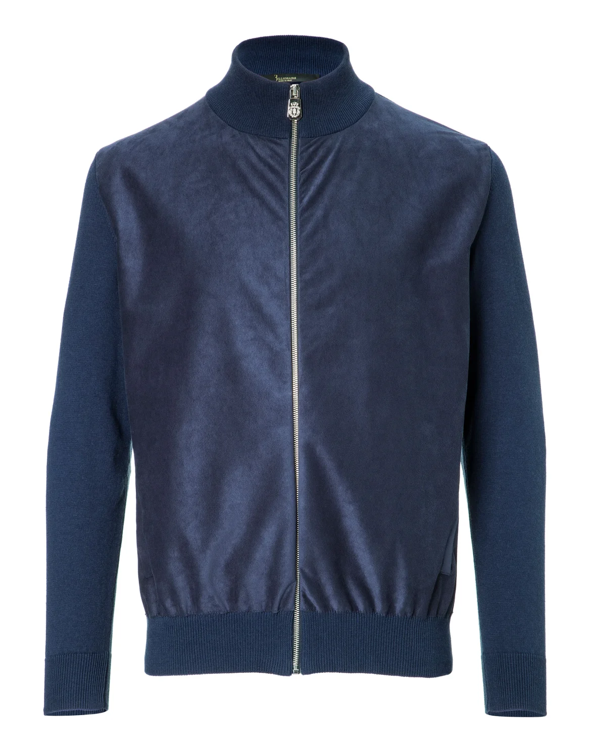 Pullover full zip "Hubert", цвет: Синий