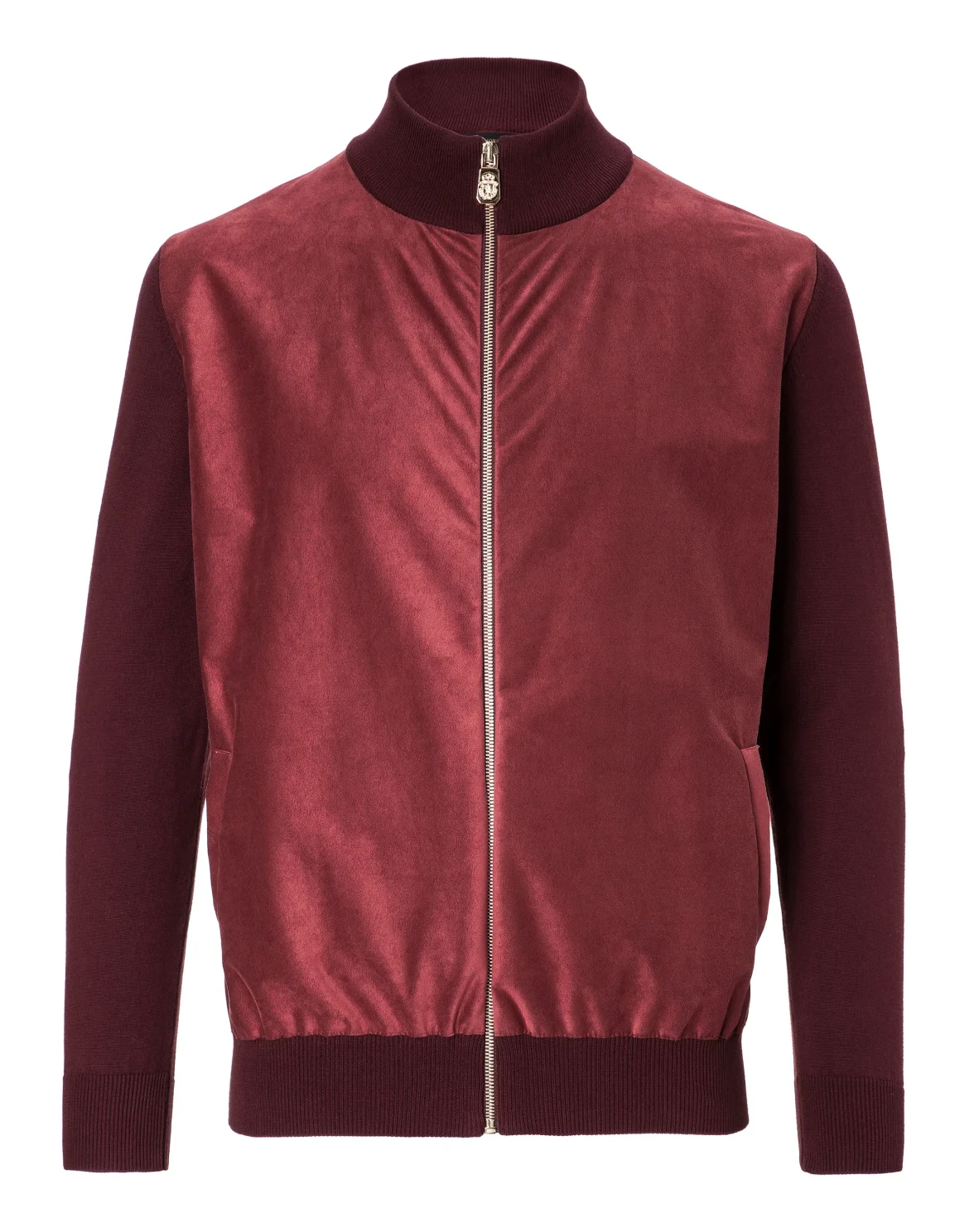 Pullover full zip "Hubert", цвет: Красный
