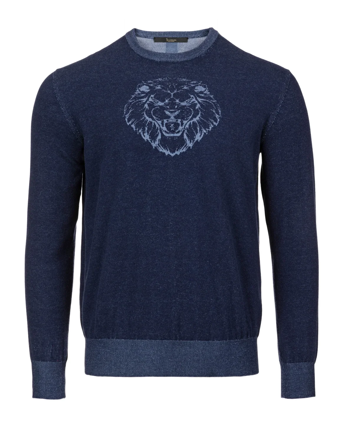 Pullover Round Neck LS "Drew", цвет: Синий